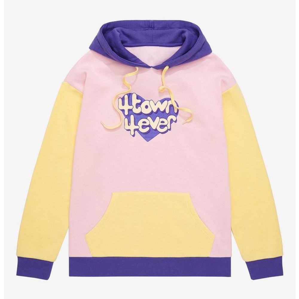 🆕 Disney Pixar Turning Red 4*Town Color Block Hoodie